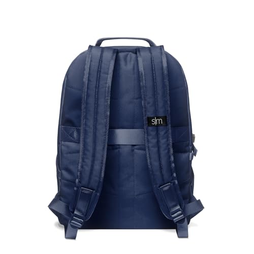 Image of Simple Modern Kids Backpack for School | 25L Laptop Backpack | Navy | Ellis Bookbag for Girls, Boys | Cute Backpack for High School, College, Teens | Navy