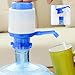Water Jug Pump, 2 Pcs Manual Water Pump for 5 Gallon Jug, Portable, Hand Pressure Press Dispenser Bottle with an Extra Short Tube and Cap, Manual
