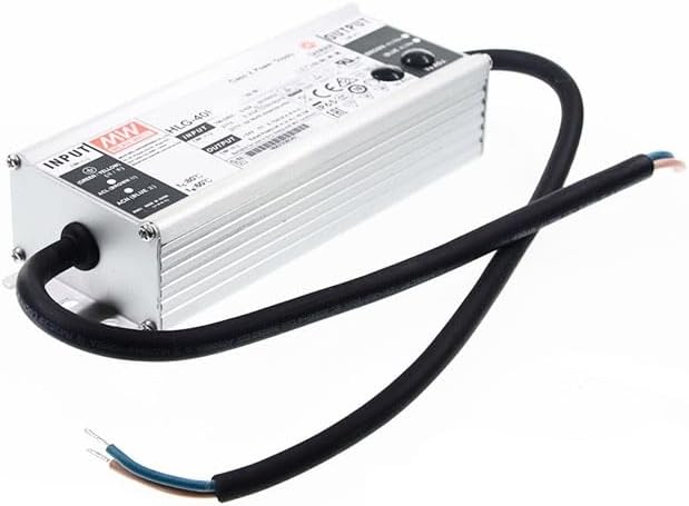 Mean Well HLG 40W 2.67A LED Driver HLG-40H-15A Switching Power Supply Converter Transformer with IP67 PFC Function Metal Case Constant Voltage/Current