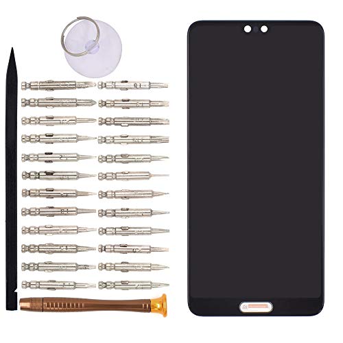 Image of LCD Screen Display Digitizer Touch Panel Without Frame Screen Replacement for Huawei P20(Black)