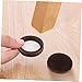Vaguelly Furniture Leg Protector 16pcs Round Mute Covers for Chair and Table Legs Easy Install No Tools