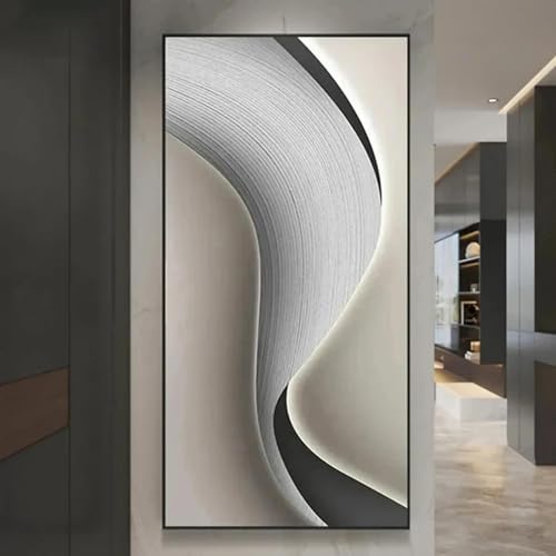 Impressions sur toile KEBIA 50x100 cm : affiches d'art mural et photos style de luxe nordique
