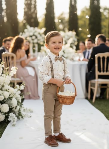 Image of Volunboy Boys Formal Wedding Guest Ring Bearer Dress Clothes