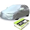 BEXITA Car Cover Waterproof Outdoor Indoor Small Breathable Full Car Cover for Hatchback All Weather Windproof Snowproof UV Protection Car Cover Fit for Hatchback Length(Up to 157″/400cm)