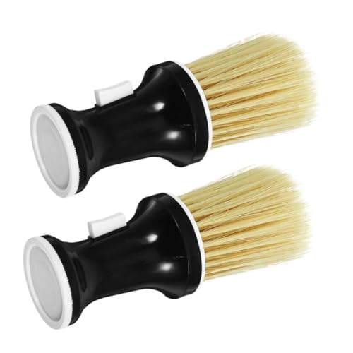 SKISUNO 2 Stück Nackenbürste mit Puderapplikator