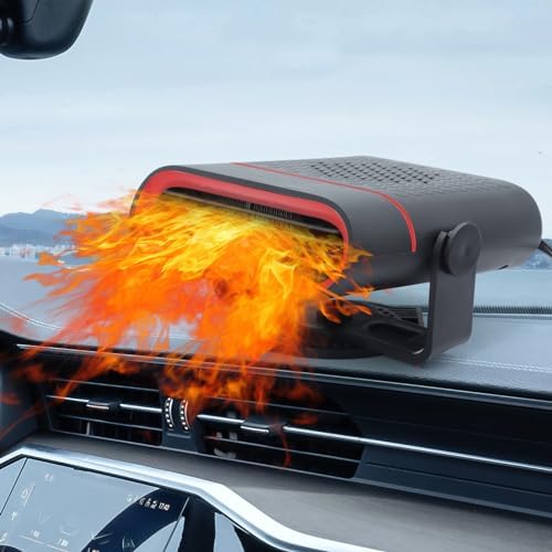 Car Heater, 2in1 MultiFunction Portable Car Heater, 150w 12v Car
