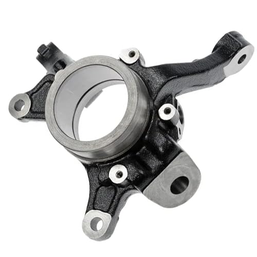 Image of Detroit Axle - Front Left Steering Knuckle for Toyota Camry Sienna Avalon Solara Lexus ES300, Replacement 1999 2000 2001 Driver Side Steering Knuckle Assembly