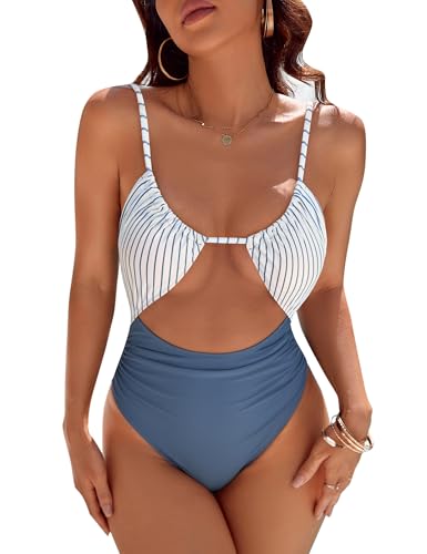 Image of Blooming Jelly Womens One Piece Swimsuit Sexy Cutout Slimming Bathing Suit