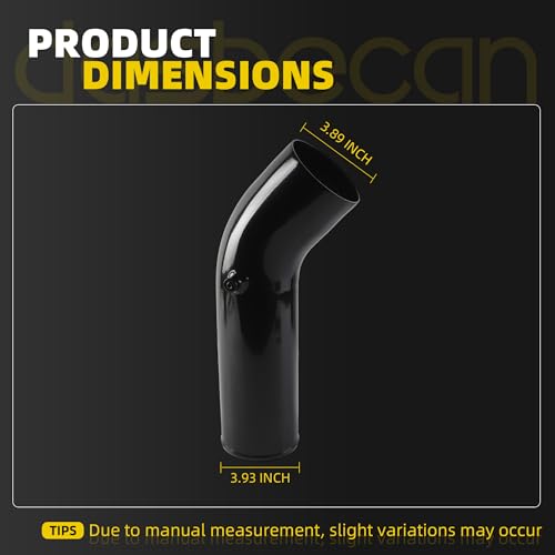 Image of Dasbecan Oiled Cold Air Intake 7.3 Diesel Kit Air Intake Pipe With Oiled Filter Replacement Compatible with1999.5-2003 Ford F-250 /F-350 / F-450 Super Duty 7.3L V8 Powerstroke Diese Engine