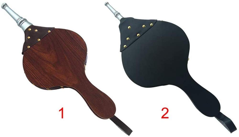 Soffietti da camino, Soffietto accendino, ventola grill, attrezzo esterno, camino, manuale, camino a legna(Brown)