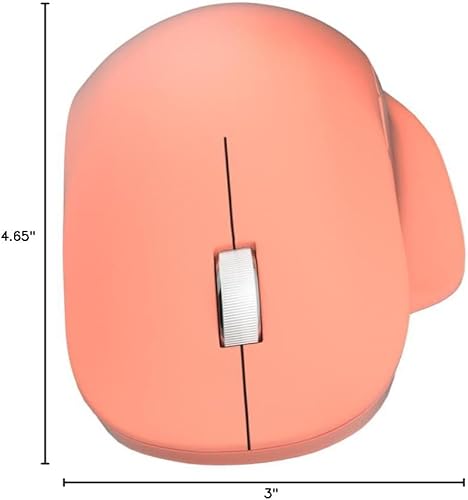 Miniatura 3 de Microsoft Ratón ergonómico Bluetooth - Peach (222-00033)