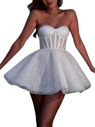 Boho Lace Applique Short Wedding Dresses for Bride Off Shoulder 3D Floral Bridal Gowns for Women