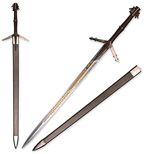 Game Cosplay Prop:Geralts Silver Steel Sword-Aerondight Silver Sword