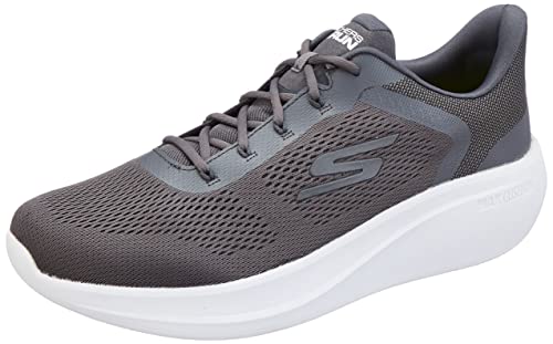 Skechers Mens MAX Cushioning Essential - MO CHRCL/Lime Running Shoe - 8 UK (220722) (B0BQHTVHKM) Amazon Price History, Amazon Price Tracker