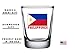 Rogue River Tactical Philippines Flag Outline Shot Glass Gift Phillipino