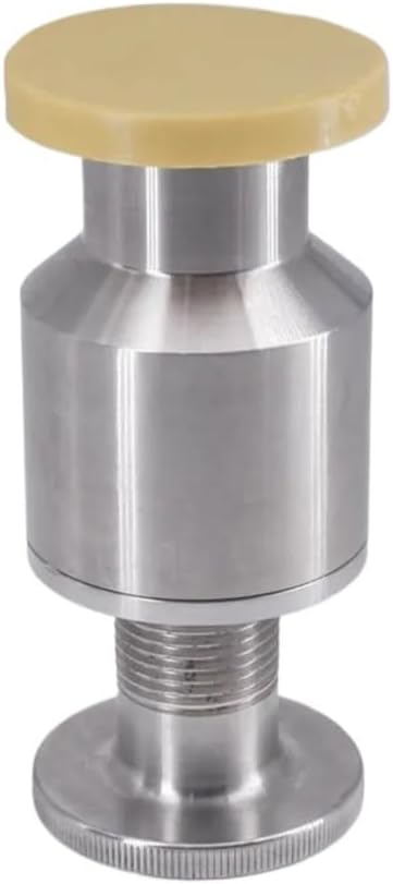 1.5" Tri Clamp 0.5-5 Bar Adjustable Pressure Relief Safety Valve Sanitary SUS 304 Stainless Steel Beer Brewing