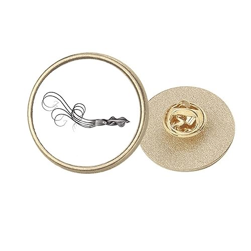 Broche ronde pieuvre dorée, le cadeau idéal pour passionné de l'océan