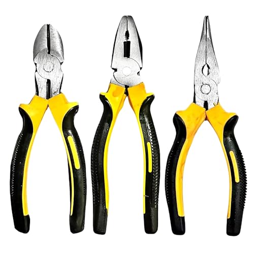 Generic Kit de Alicates Universal 8” Alicate Corte e Alicate de Bico