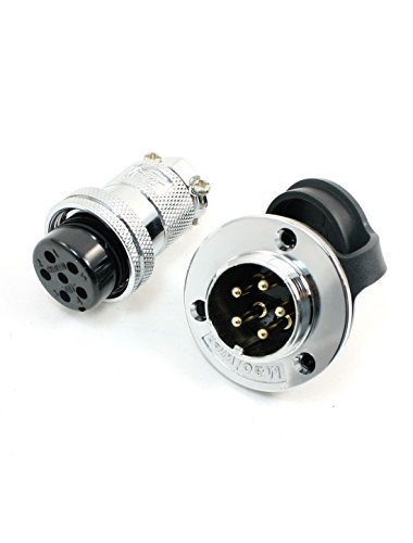 Conector de Aviación Aexit GX25-5 5 Pines miniatura 2