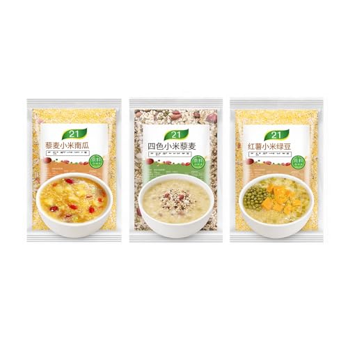 Mélange de bouillie grains entiers pour un matin sain et rapide en cuisine