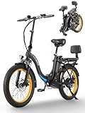 HONEYWHALE BW02 Bicicleta Electrica Plegable para Adultos, Potencia Máxima del Motor 790W, Velocidad Máxima 40KM/H,...