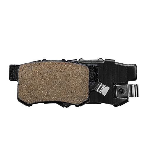 Image of Detroit Axle - Rear Brake Pads for 2005-2016 Honda CR-V Accord Crosstour 2010-2018 RDX 2011 2012 2013 2014 2015 Ceramic Brake Pads w /Hardware Replacement