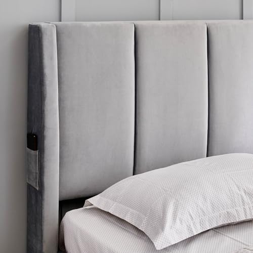 Image of Home Centre | Helios - Bravo | Engineered Wood | Single Beds | Grey | 1 Year Warranty