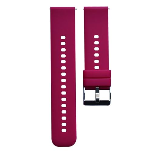 [LOKLNEYK] 22mm�T�C�Y�̎��v�o���h2�AWatch3 GT2�ɓK���A�N�C�b�N�����[�X�V���R�������v�X�g���b�v�����p�A�j�����p(Red)