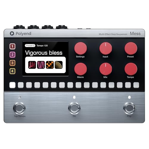 Polyend MESS Multi-effect Step Sequencer Pedal