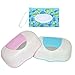 Sipiris Feuchttücher Box Baby,2PCS Wet Wipes Dispenser 1PCS feuchttücher beutel Tissue Aufbewahrungskoffe Toilettenpapier Box Feuchttücherbox Tücherbox für Zuhause und Büro