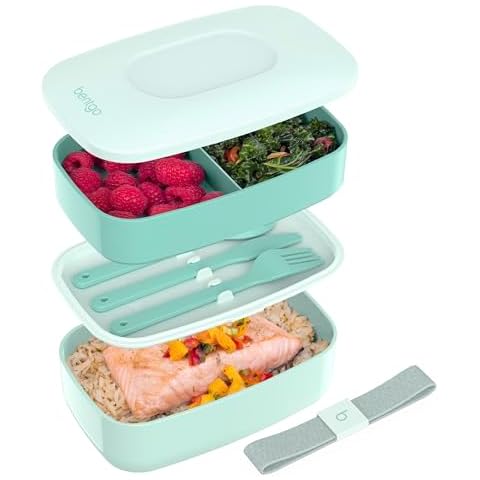 Bentgo Classic Adult Bento Box with Compartments Cover