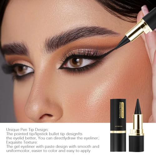Set de 2 Lápices de Delineador en Gel Waterproof Negro miniatura 3