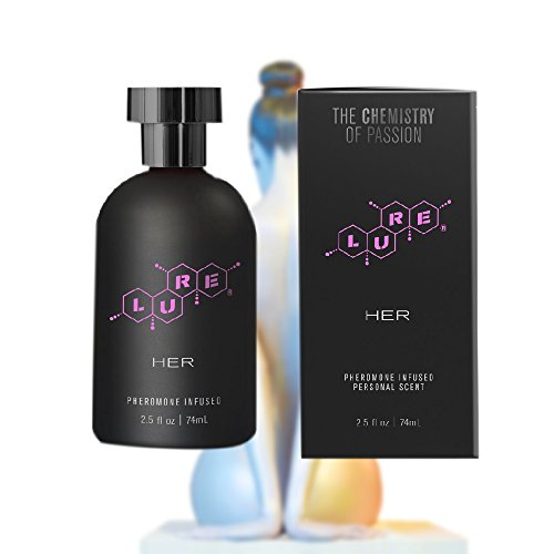 Lure Pheromones Perfume for Women to Attract Men Infused Personal Scent 2.5 fl oz - Bold, Extra Strength Human Pheromones Formula by Lure - Human Grade Pheromones
