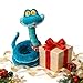 Mengyao Cute Cartoon Plush Snake Doll, Soft Comfortable Stuffed Animal Toy, Ideal Gift for Teens, Animal Lovers, Birthday and Holiday