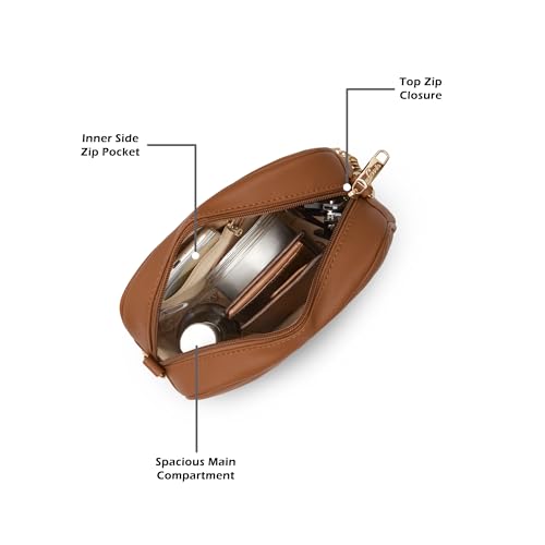 Image of Lavie Signature Dallas Woman's Box Crossbody Sling Bag | Ladies Purse Handbag | Gift for Women