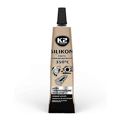 Hochtemperatur Silikon Dichtung 21g beständig bis 350°C Dichtmasse Schwarz (verschiedene Verpackungseinheiten verfügbar) (1) Cover