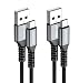 HOTNOW Micro USB Cable 2M 2Pack,Android Micro USB Braided Fast Charging Cable for PS4 for Kindle Fire,Galaxy S7 S6 S5 J7 J5 J6 J3,A10, Edge S5,Note 5,PS4,Huawei Y9,Y8,Y6,Paperwhite,Moto E6.