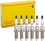 Jectam Double Iridium Spark Plug 6 PCS 12290-5A2-A01 DILKAR7G11GS Compatible with 2013-2015 ILX 1.8L L4, 2008-2012 Accord 2.4L L4, 2012-2015 Civic 1.8L L4, 2016-2020 HR-V 1.8L L4