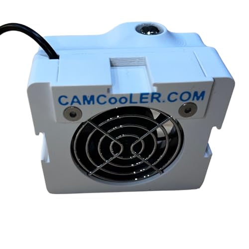 9Ten11 & 12, ventilador refrigerador/funda. Funciona con GoPro HERO9, HERO10, HERO11, HERO12, Reduce el sobrecalentamiento en entornos estáticos en eventos deportivos, vlogging, Dash o cámaras de