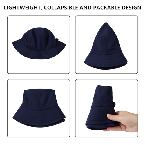 Image of BASSDASH UPF50+ Fishing Bucket Hat for Men Women Lightweight Water Resistant Packable Outdoor Summer Sun Hats FH13