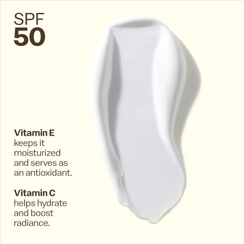 Sun Bum Daily SPF 50 Face Sunscreen Lotion - Broad Spectrum Moisturizing Facial Sunscreen with Vitamin E - Vegan and Hawaii 104 Act Compliant (Without Octinoxate & Oxybenzone) - Travel Size 1.7 oz