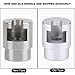 Keenso Dent Removal Puller Tabs, Car Body Slide Hammer Adapter Dent Removal Pulling Tab Puller Head M10
