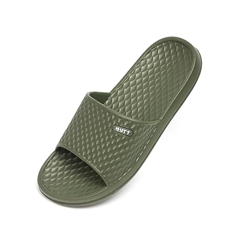 Image of Hasina Shower Sandals Men Bathroom Slippers Non-Slip Indoor Home House Beach Shoes