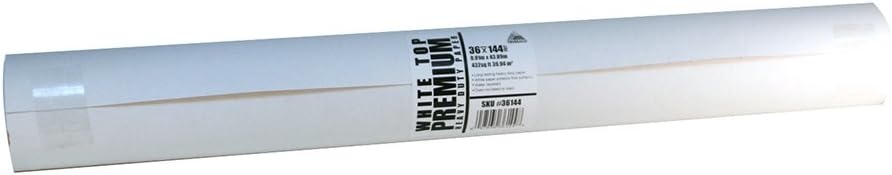 2-Rolls of 36 x 144 Trimaco 36144 Trimaco Rosin White Top Premium, Heavy Duty Paper