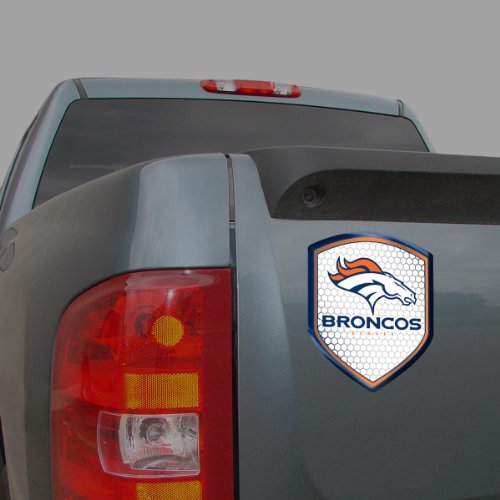 NFL Denver Broncos Team Shield Automobile Reflector