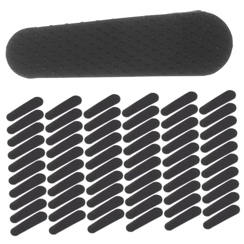 KOMBIUDA Silicone Hanger Strips Self-Adhesive Skid Hanger Grip Pads Non Slip Adhesive Strips