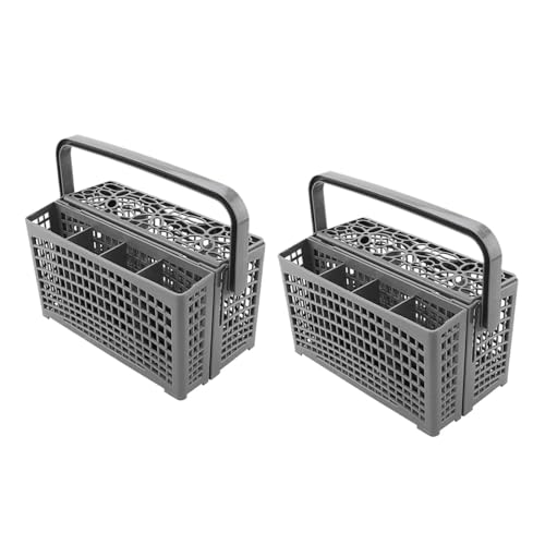 Cesta de repuesto for lavavajillas (A24P, 2 unidades), compatible con Maytag, Kenmore, Whirlpool y Samsung. Accesorios for lavavajillas.