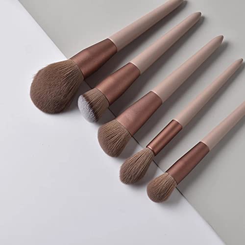 12PC Professional Make-up Brush Set Beauty Blush Foundation Concealer Dark Makeup Brushes image 3