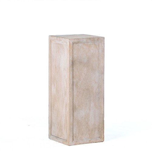 Alfresco Home Contadina Pedestal, Tall, Tallow Finish