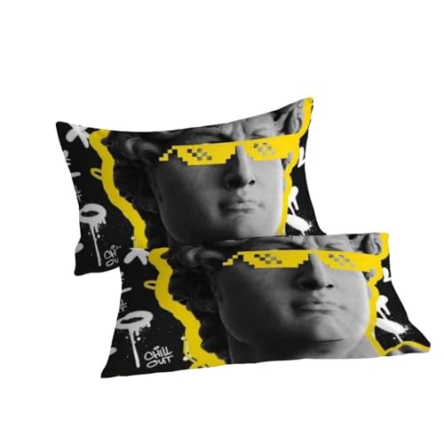 Housse de couette King microfibre effet pierre imprimé 3D de qualité supérieure pour lit double - 7
